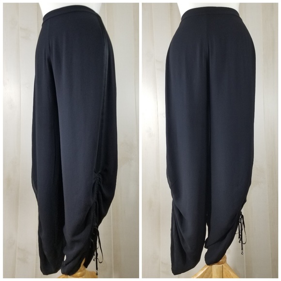 St. John Pants - St. John Vintage Silk Harem Gypsy Evening Pants